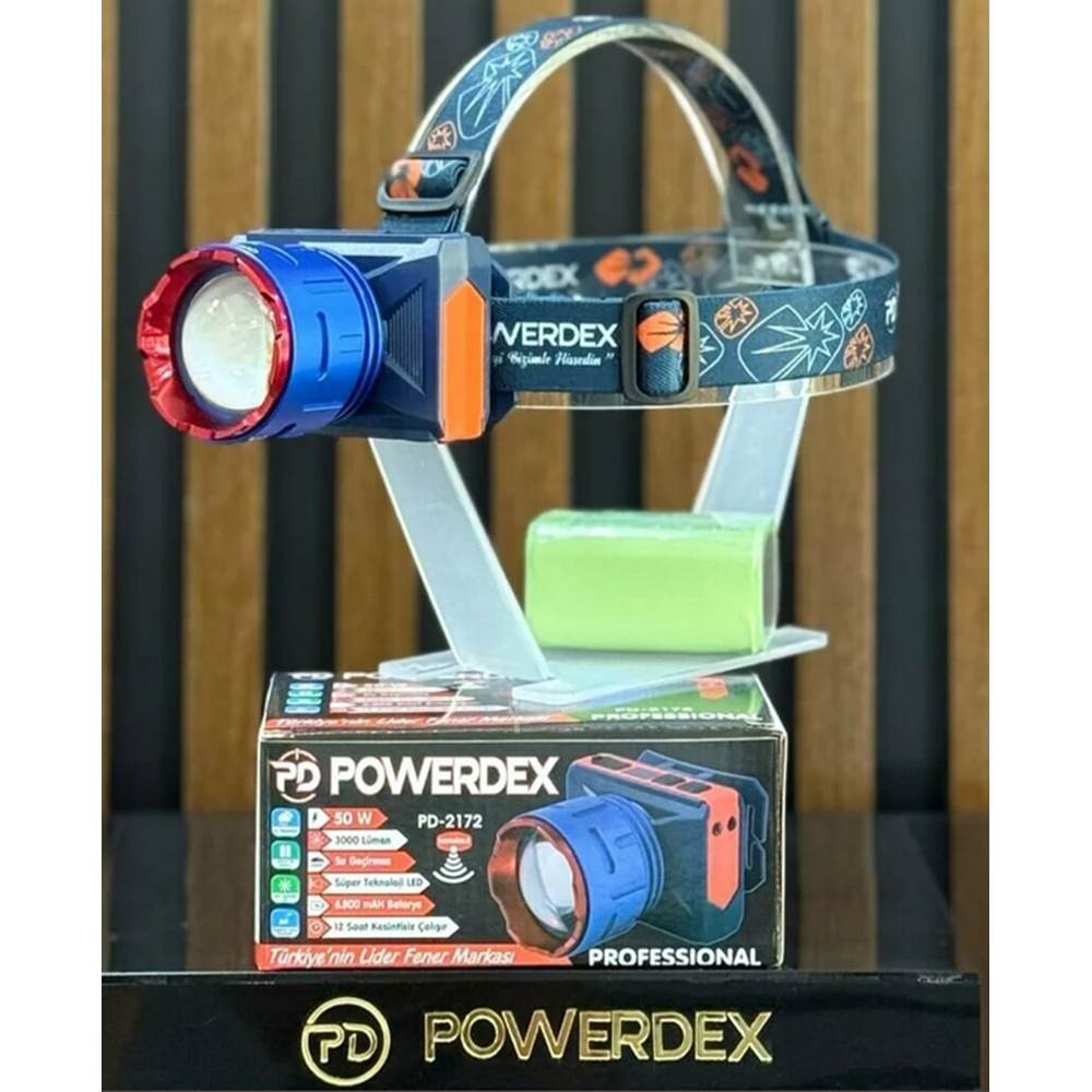 POWERDEX PD-2172 SENSÖRLÜ KAFA LAMBASI