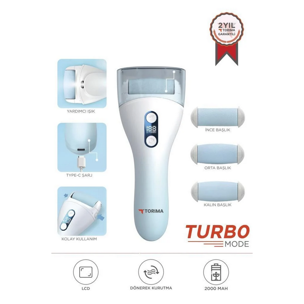 TORİMA BCM-1138T LED EKRANLI SU GEÇİRMEZ AYAK BAKIP TÖRPÜSÜ