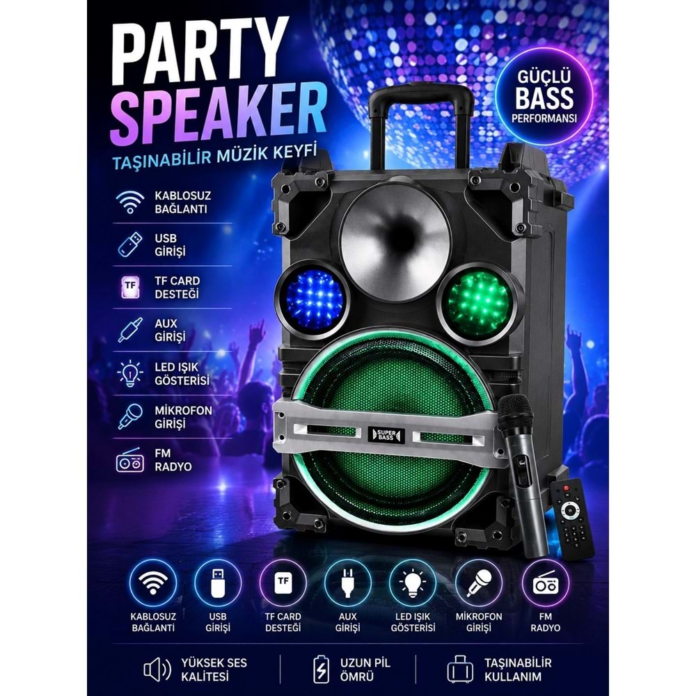 SUPER BASS LT-122 BLIC
