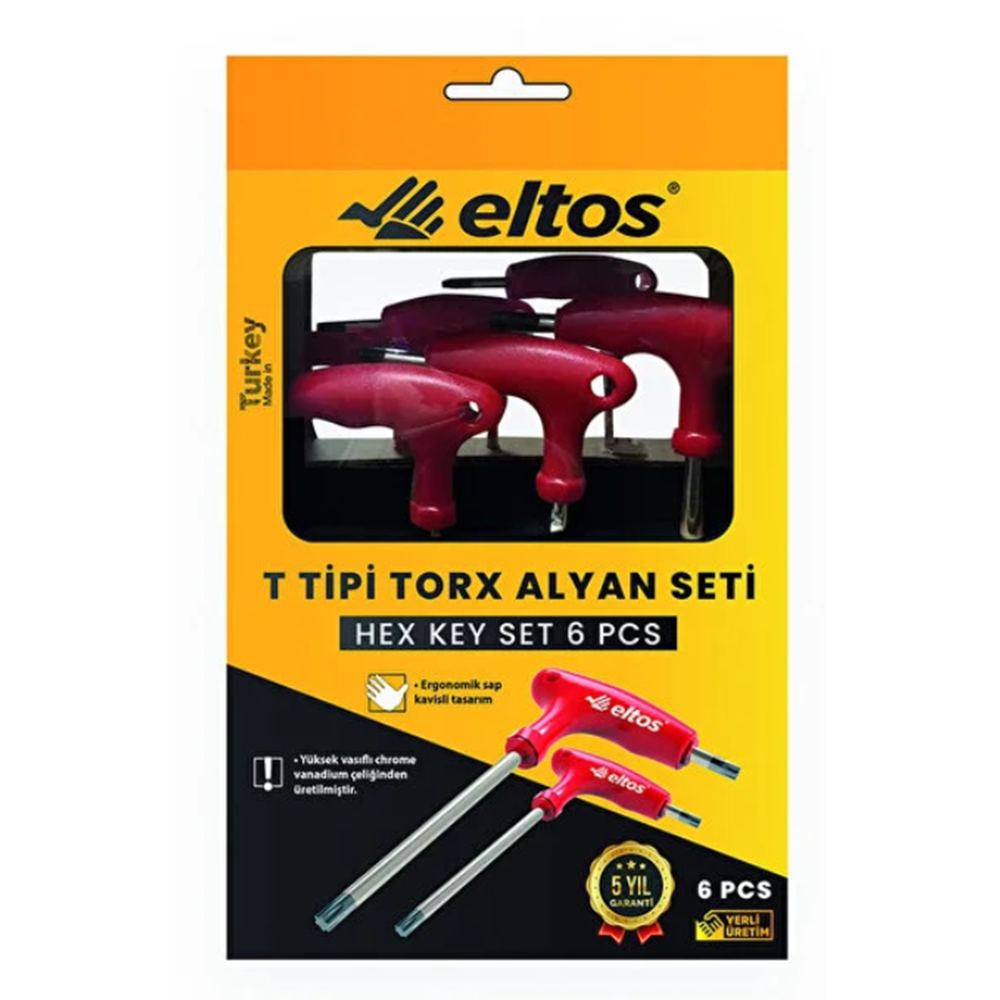 ELTOS TORKLU ALYAN SETİ 6 PARÇA TTAS006
