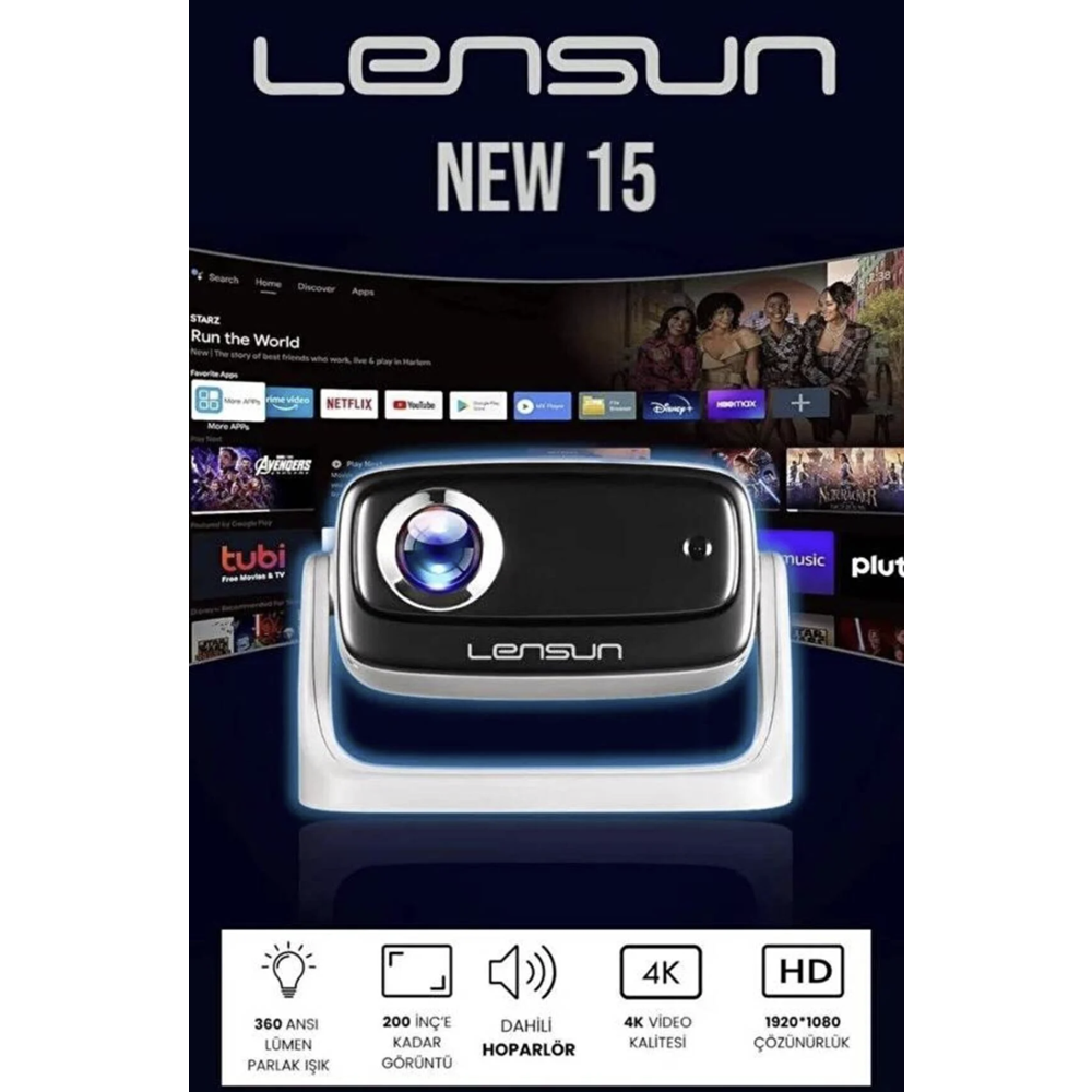 LENSUN PROJEKTOR NEW 15
