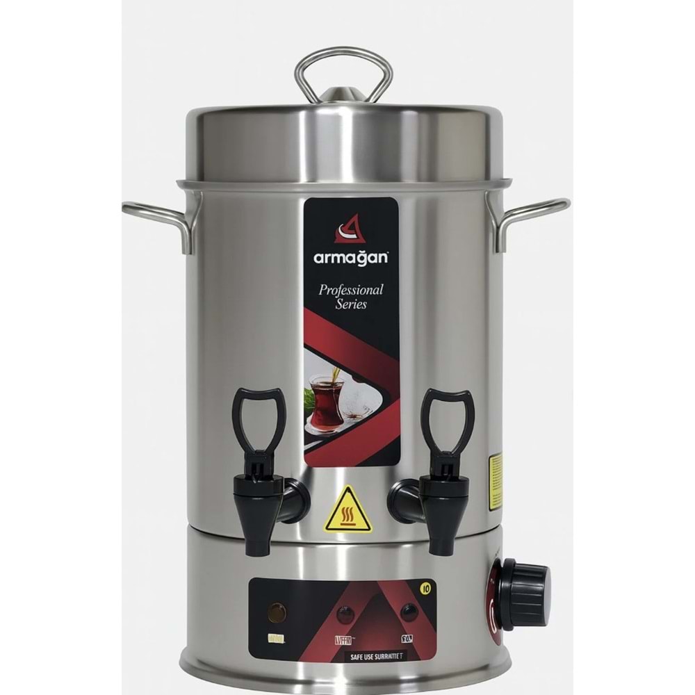 ARMAĞAN ÇAY OTOMATI 80 BARDAK ELEKTRİKLİ SEMAVER