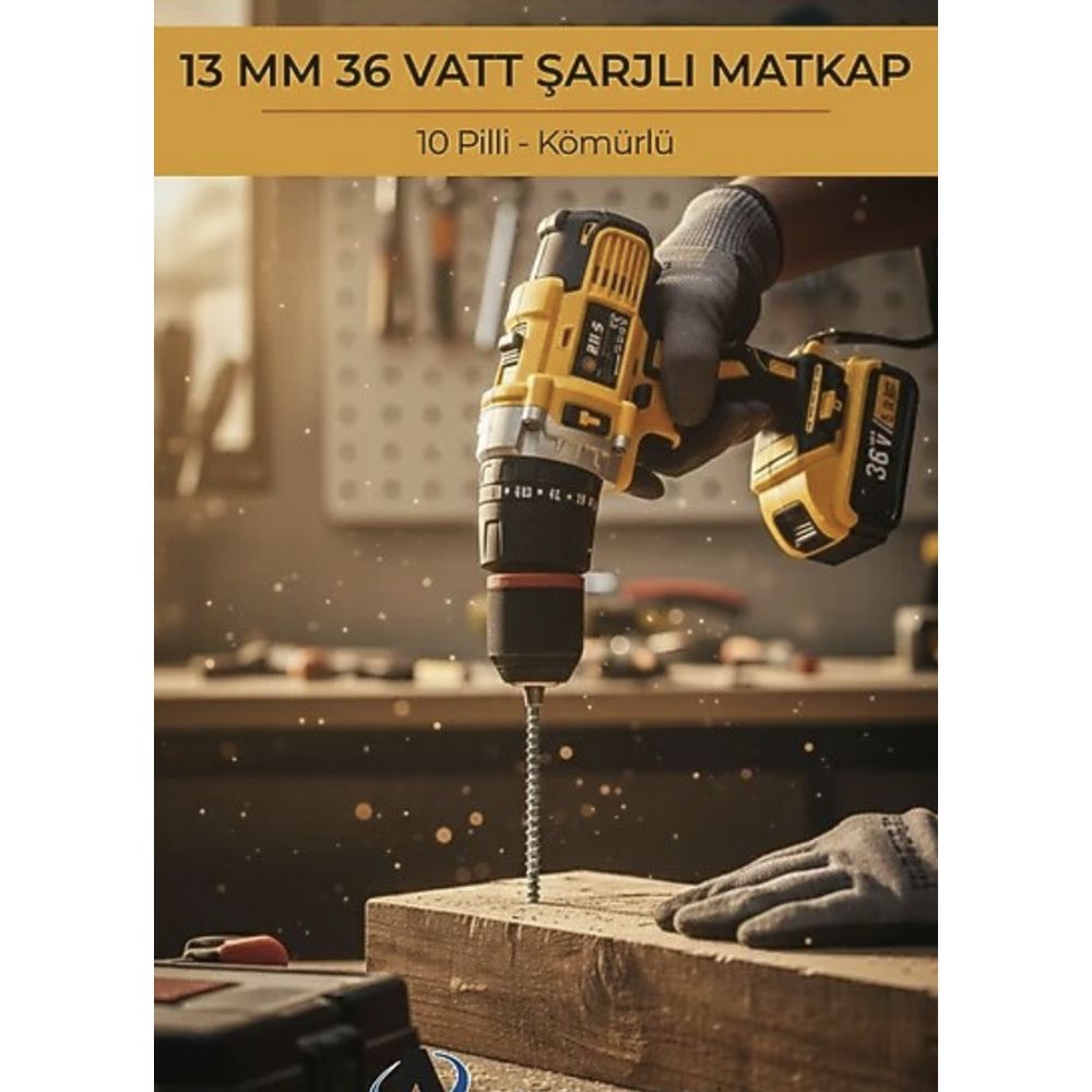 BN-5 13MM 36W ŞARJLI MATKAP