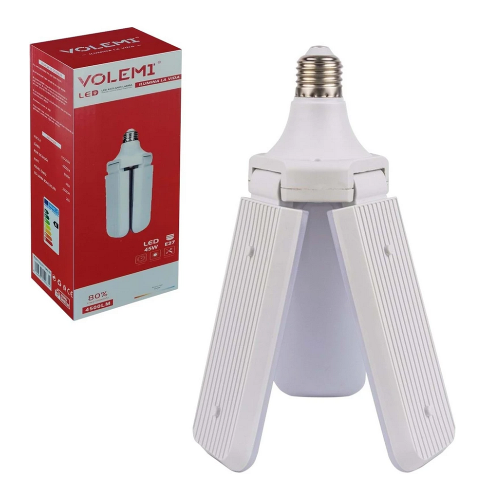 VOLEMİ 3 KANATLI LED AMPUL VM-45
