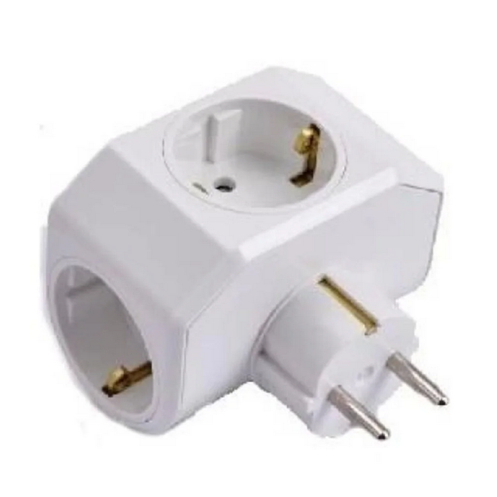 VİKO YONCA PLUS BEYAZ ÜÇLÜ TOPRAKLI PRİZ-FİŞ