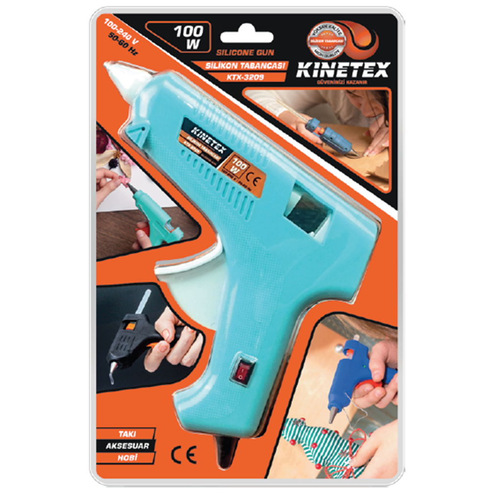 KINETEX 5-K MUM SİLİKON TABANCASI 100 WAT KTX-3209