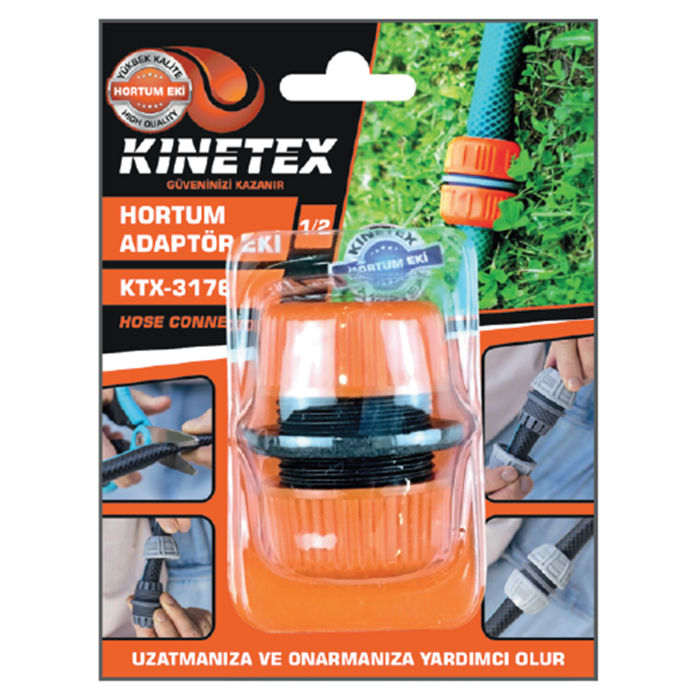 KINETEX 5-K HORTUM ADAPTÖR EKİ 1/2 KTX-3176