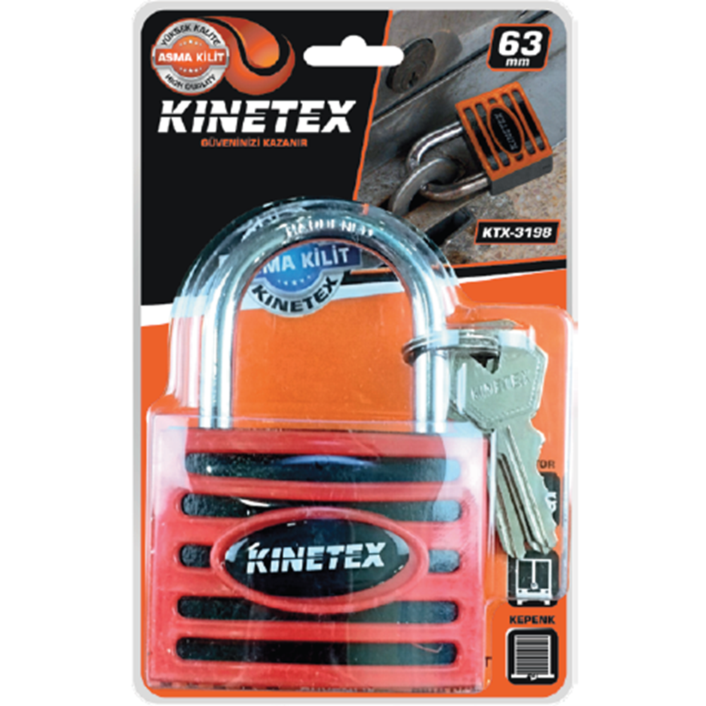 KINETEX C-6 ASMA KİLİT KORUMALI 38 CM KTX-3196