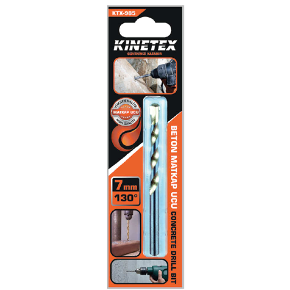 KINETEX D-9 MATKAP UCU KALİTELİ 6 MM KTX-984