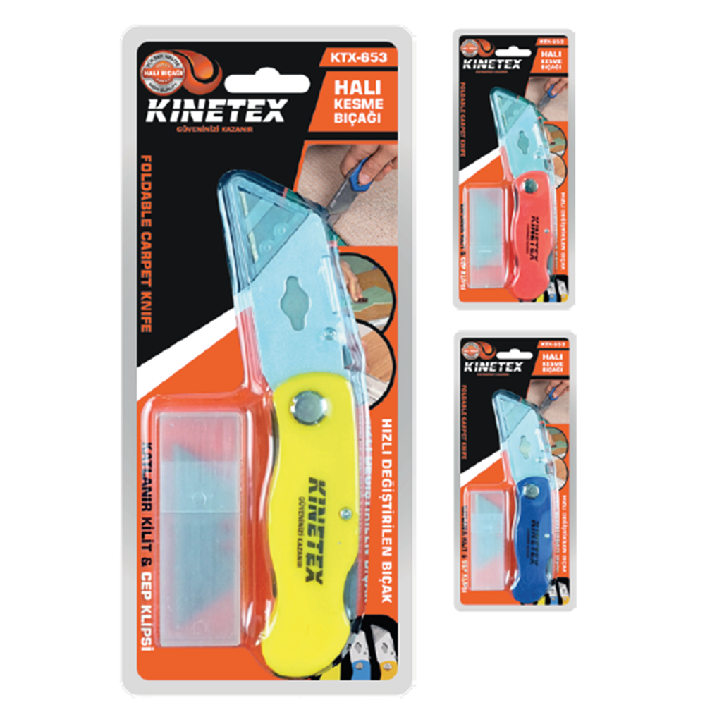 KINETEX B-5 HALICI MAKET BIÇAĞI KTX-653