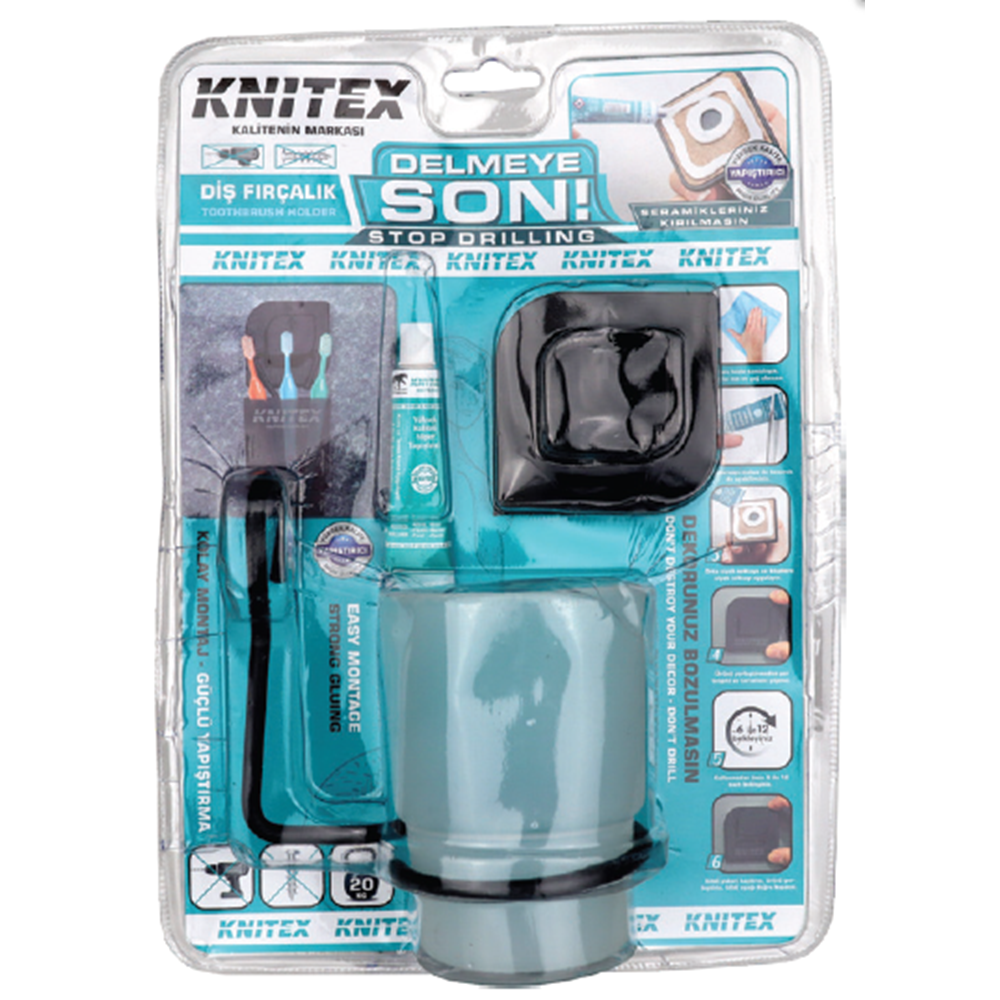 KINETEX 5 K-1 SİYAH DİŞ FIRÇALIK VKM KTX-2989