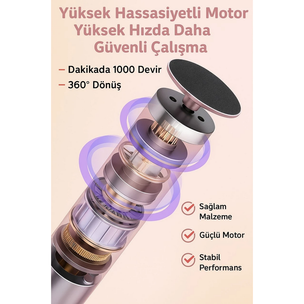 AUHMA AHB-07 ELEKTRİKLİ TIRNAK VE AYAK TÖRPÜSÜ