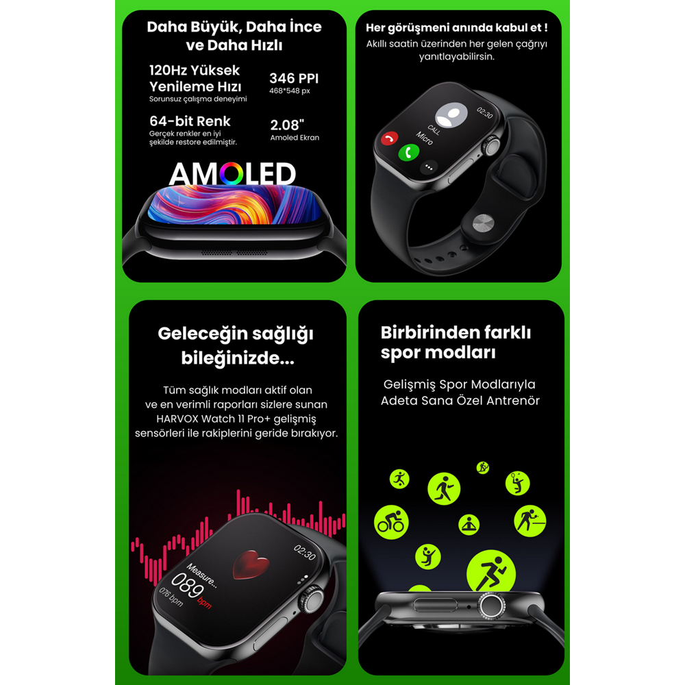 HARVOX 11 PRO+ AKILLI SAAT