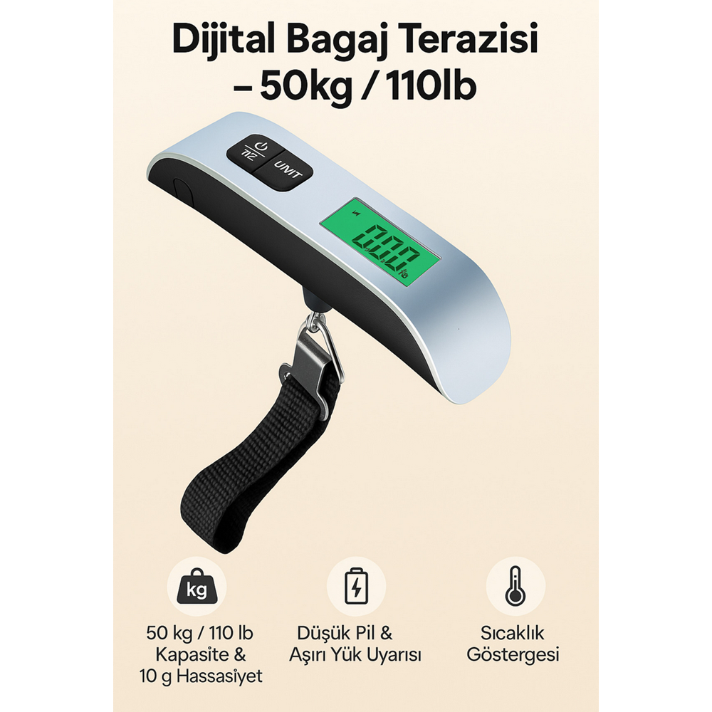 S12 VALİZ EL KANTARI DWS-09