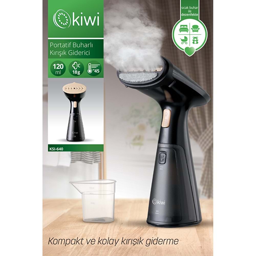 KİWİ KSI-640 PORTATİF BUHARLI KIRIŞIK GİDERİCİ