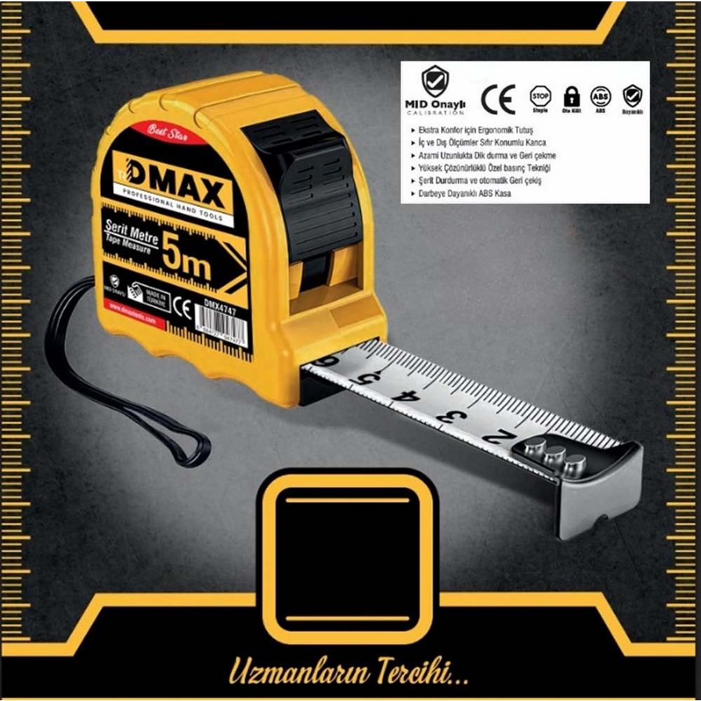 DMAX 25MM 5 METRE DMX4747