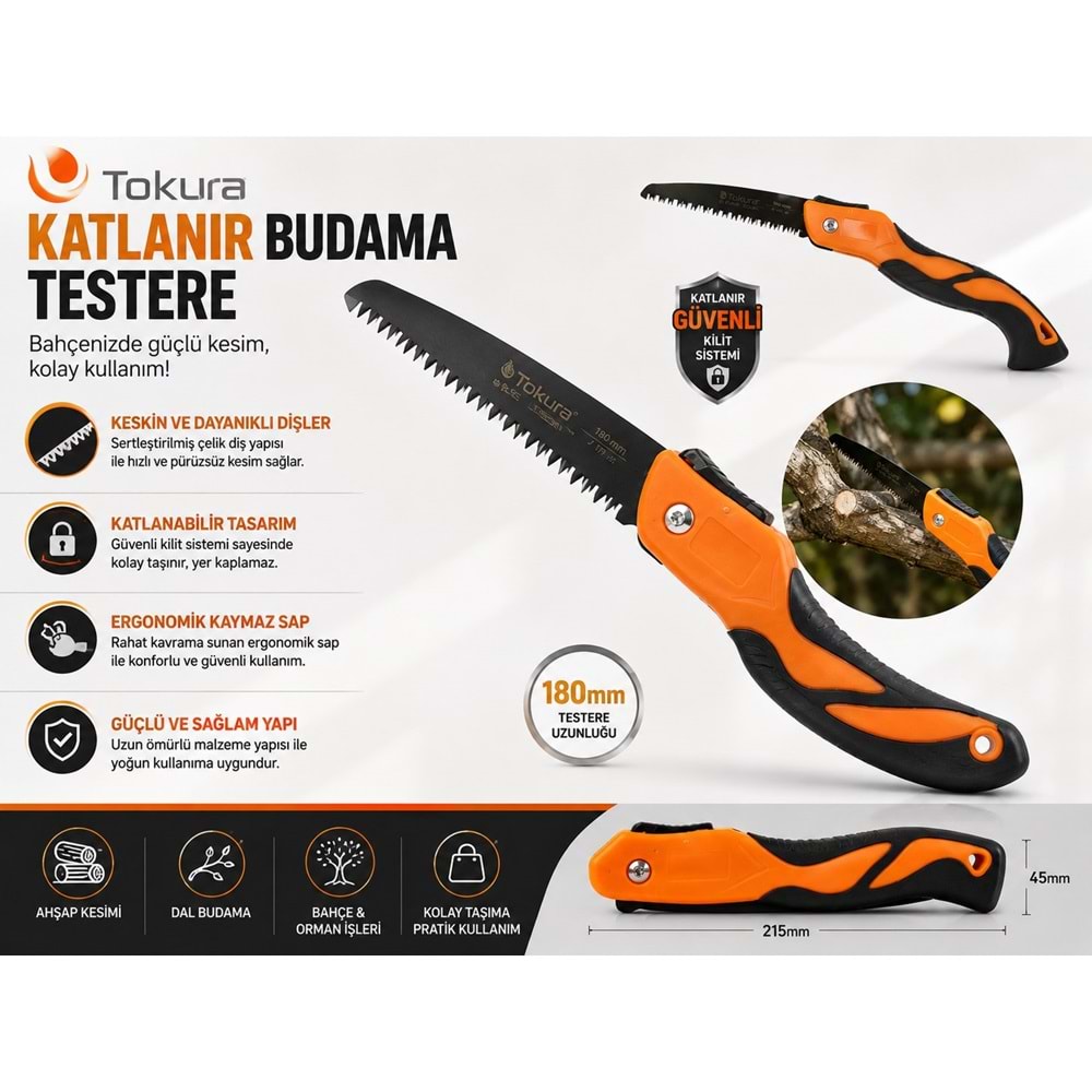 TOKYO KATLANIR ECO TESTERE TKY-3498