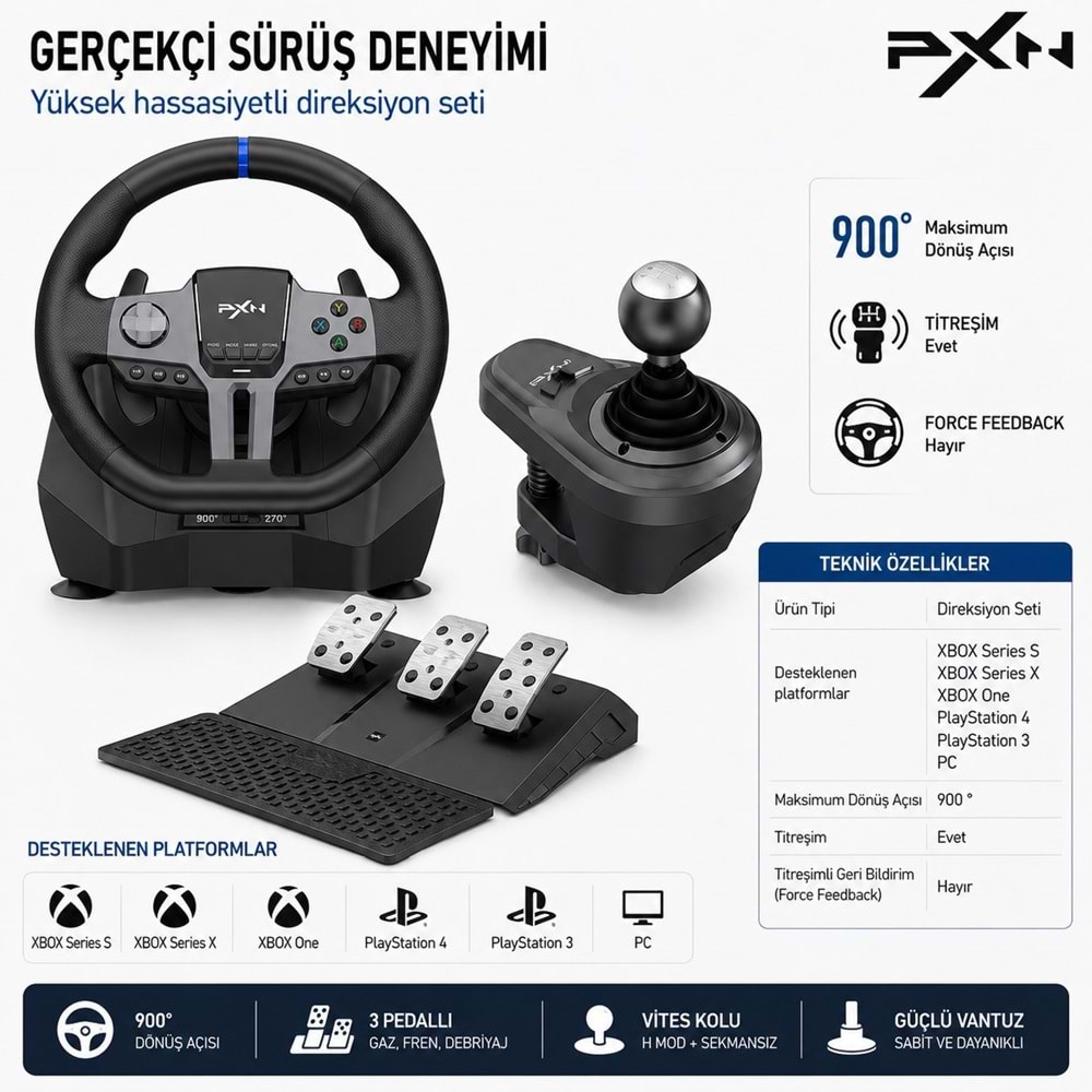PXN V9 GEN2 DİREKSİYON SETİ