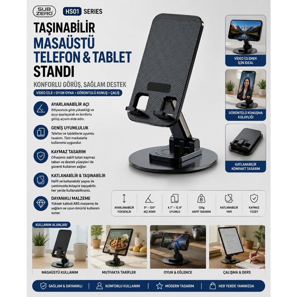 SUBZERO FD44 PLASTİK PHONE STAND