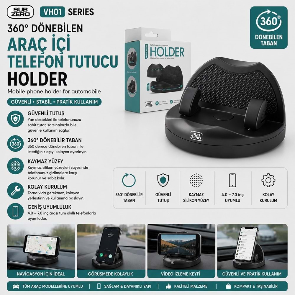 SUBZERO HR18 TELEFON TUTUCU