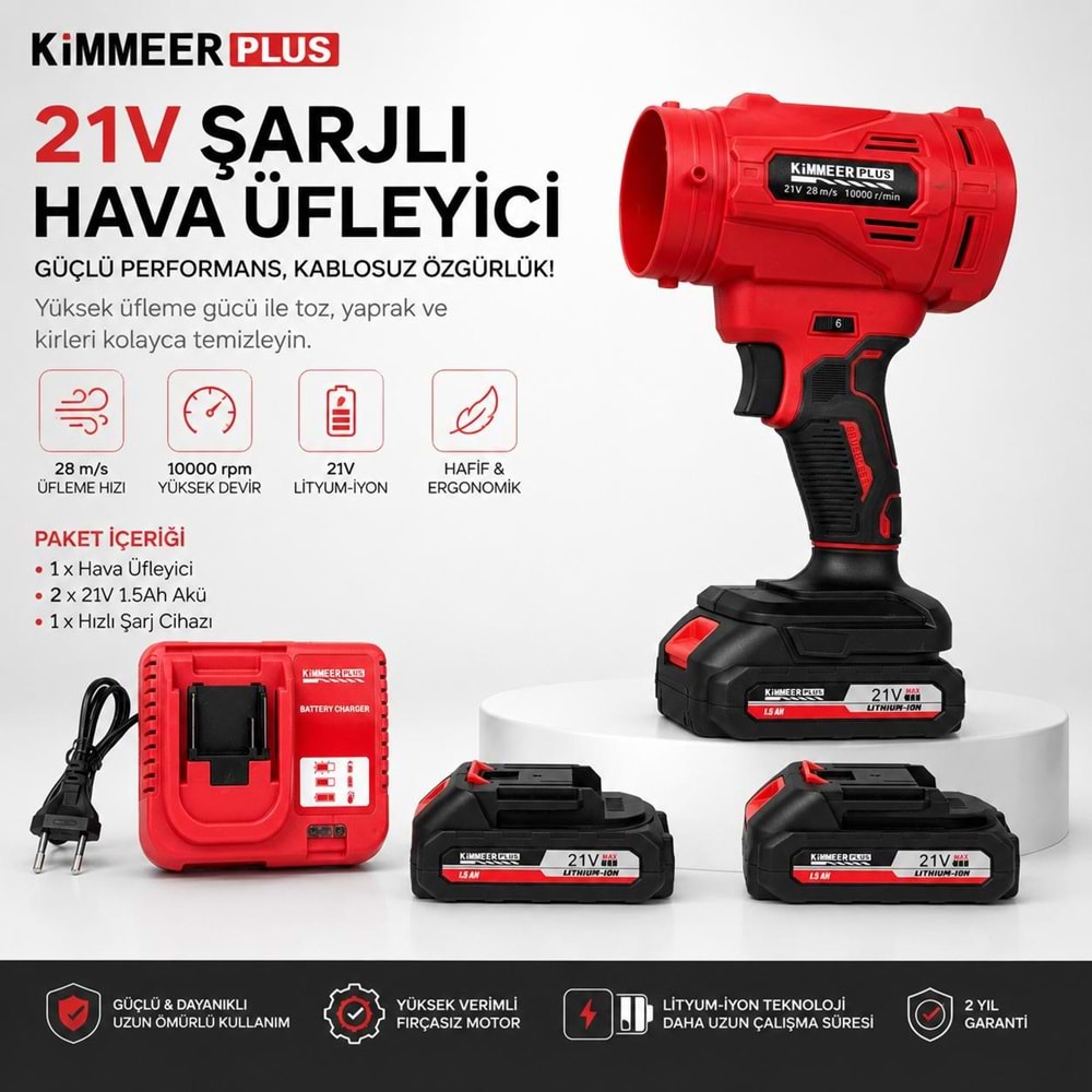 KİMMEER PLUS KM0043K HAVA ÜFLEME