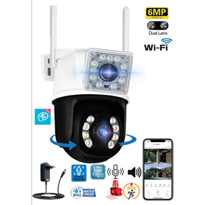 O-KAM-3012 PRO SMART WİFİ 3MP+3MP KAMERA