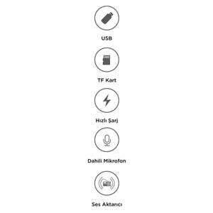 TORİMA TRASMITTER CAR CHARGER G15 BLACK