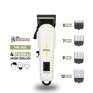MR.TRIMMER ŞAÇ&SAKAL TIRAŞ MAKİNESİ MR-700