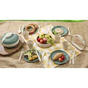 PİKNİK SETİ 4 KİŞİLİK 21 PARÇA