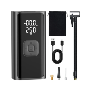 AUHMA A7744 4500MAH BATARYALI, 150PSI BASINÇLI DİJİTAL GÖSTERGELİ, KABLOSUZ HAVA POMPASI