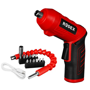 RODEX RDX3085 DÜZ & TABANCA ŞARJLI TORNAVİDA