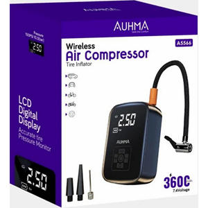 4000MAH ŞARJLI KABLOSUZ TAŞINABİLİR ARAÇ LASTİK ŞİŞİRME HAVA KOMPRESÖRÜ - A5566