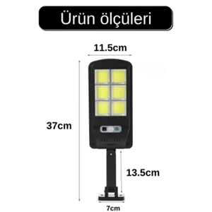 VOLEMI SENSOR STREET LAMP SOLAR CHARGING V-027