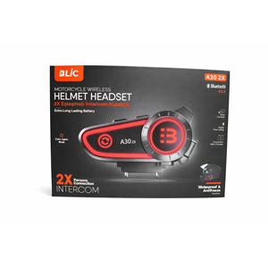 İNTERCOM A30-2X KASK BT KULAKLIK