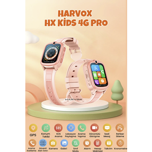 HARVOX 4G PRO ÇOCUK SAAT HX KİDS 4G-PRO