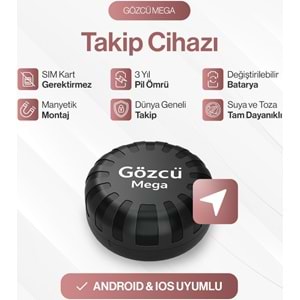 GÖZCÜ MOBİL TAKİP CİHAZI GÖZCÜ MEGA