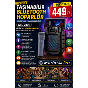 GREATNICE GTS-2426 WIRELESS SPEAKER