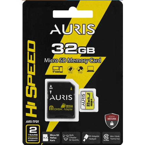 AURIS MİCRO SD MEMORY CARD 32GB