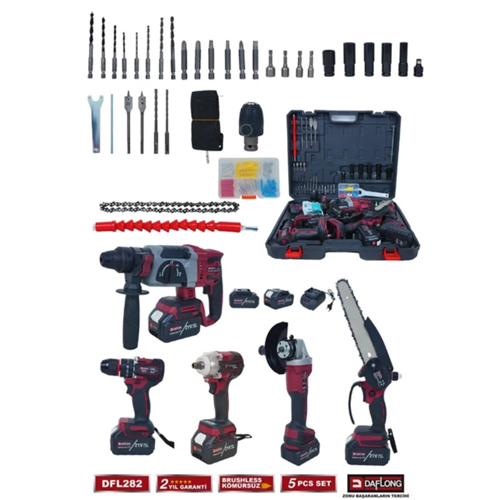 DAFLONG DFL-ST5F 5 Lİ SET DEGOBAJLI