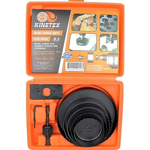 KINETEX A-2 BUAT AÇMA SETİ 8 PCS KTX-3243