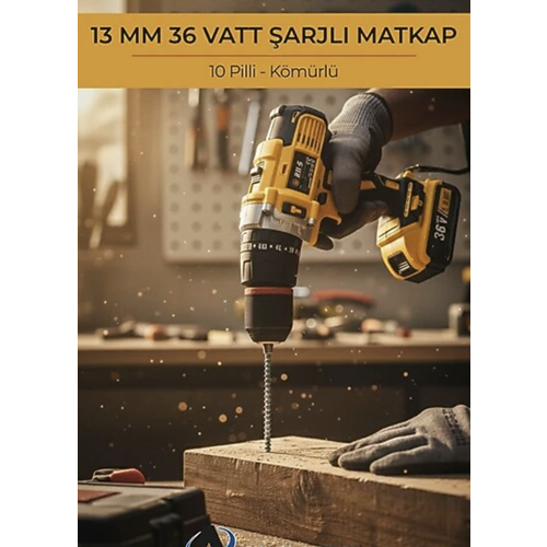 BN-5 13MM 36W ŞARJLI MATKAP