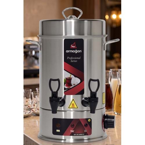 ARMAĞAN ÇAY OTOMATI 160 BARDAK ELEKTRİKLİ SEMAVER ÇAY MAKİNESİ