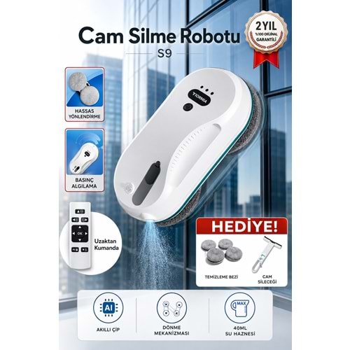 TORIMA S9 WINDOW CLEANING ROBOT WHITE