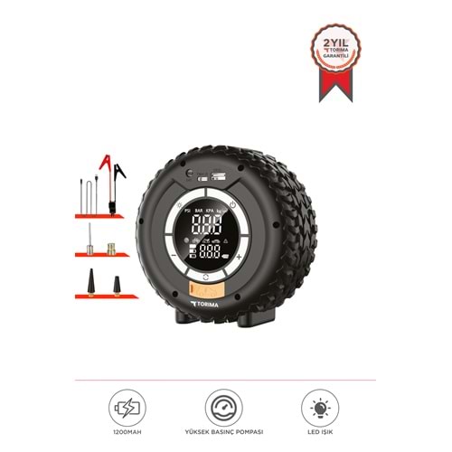TORİMA APS-03 ARABA AKÜ TAKVİYE VE HAVA BASINCI