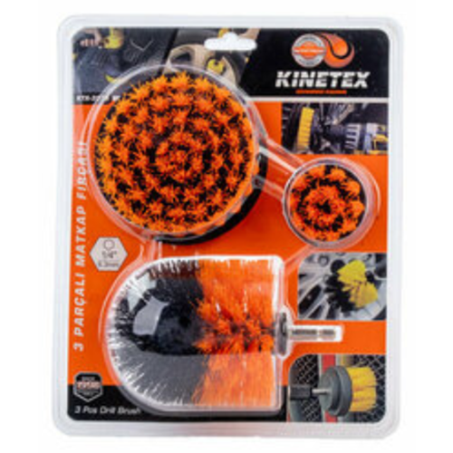 KINETEX FIRÇALAMA SETİ 3PCS KTX-3375