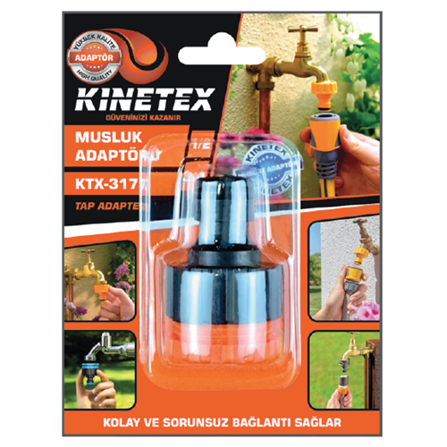 KINETEX 5-K MUSLUK VE HORTUM ADAPTÖRÜ KTX-3177