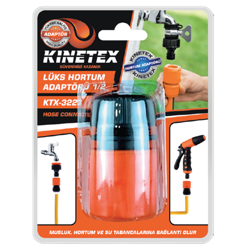 KINETEX 5-K LÜX HORTUM ADAPTÖRÜ 1/2 KTX-3223