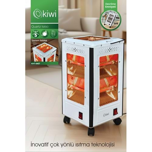 KİWİ KHT-8407 ELEKTRİKLİ ISITICI