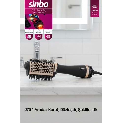 SİNBO SHD-1731 SAÇ KURUTMA&ŞEKİL MAKİNESİ