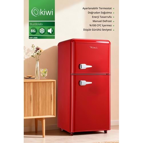 KİWİ KRF-2586 MİNİ BUZDOLABI